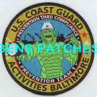 COAST GUARD,MARYLAND,BALTIMORE,PREVENTION THROUGH COMPLIANCE PREVENTION TEAM 1 1